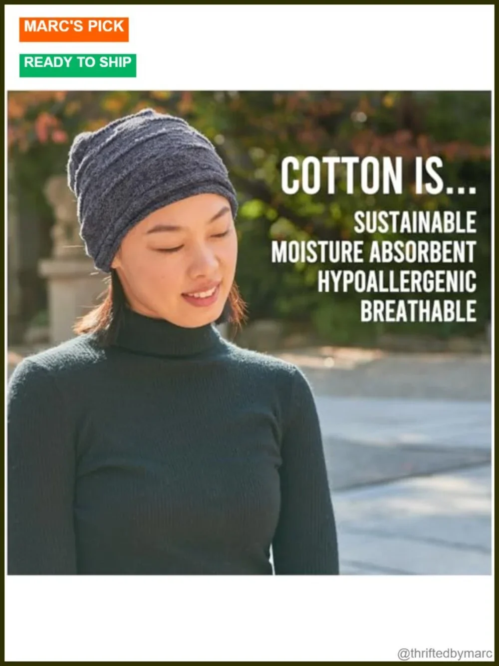 Slouchy Summer Beanie, Lightweight Cotton Slouch Hat, Unisex Knit Cap